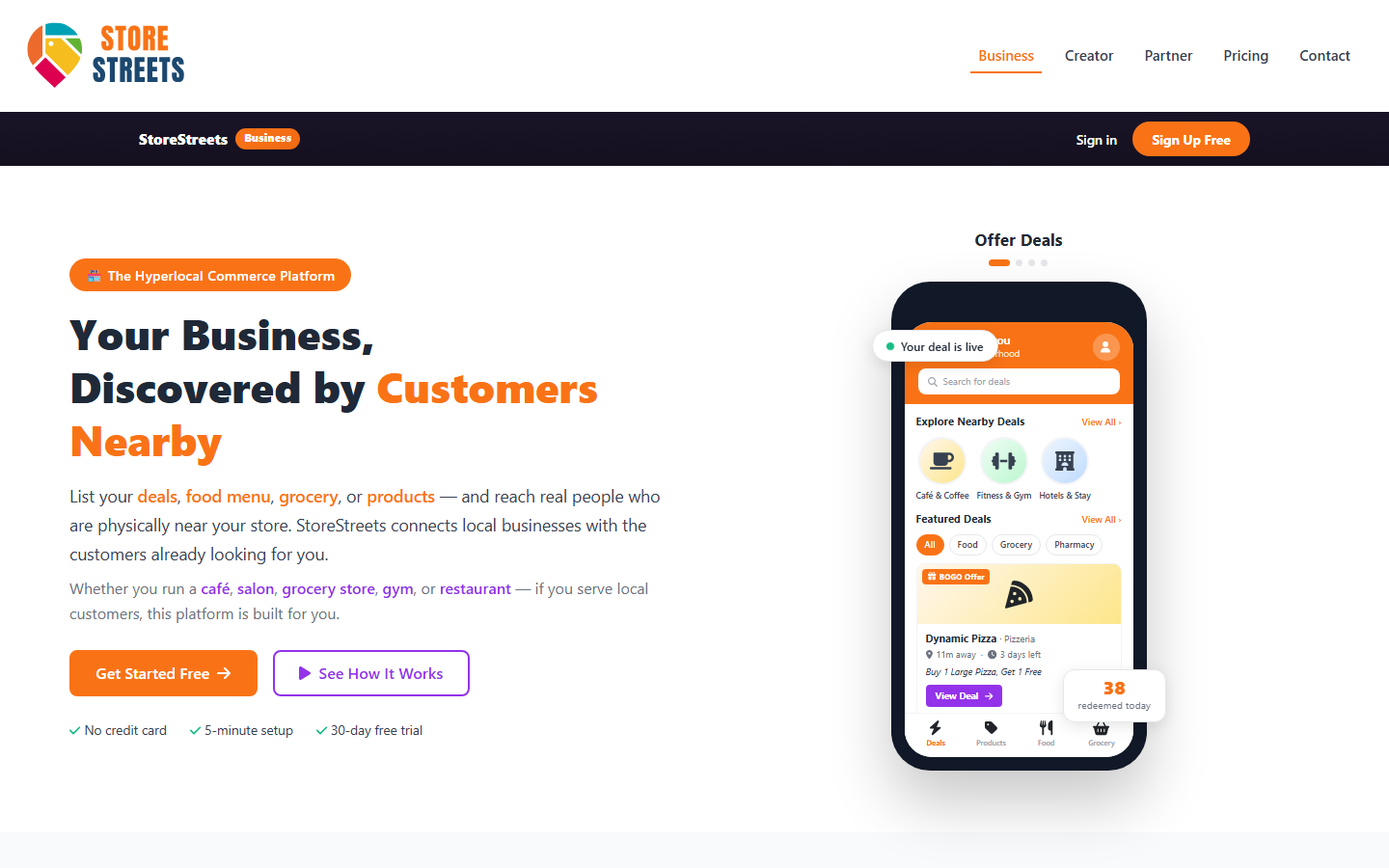How to Sign Up as a Business